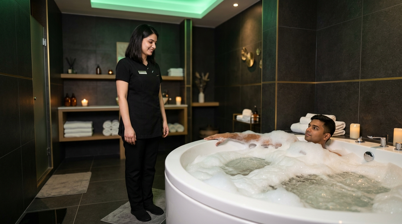 Jacuzzi massage room near me